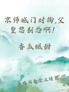 京师城门对掏,父皇您别怂啊！